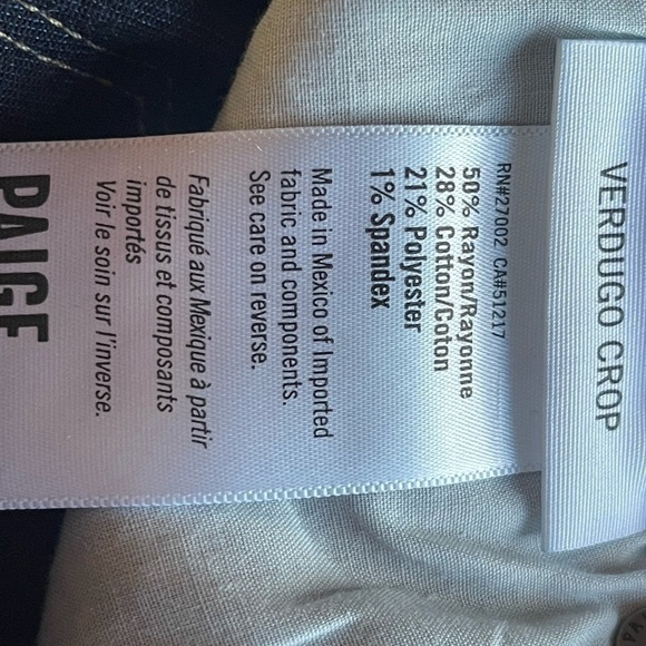 Paige Verdugo Crop Jeans - Picture 6 of 6